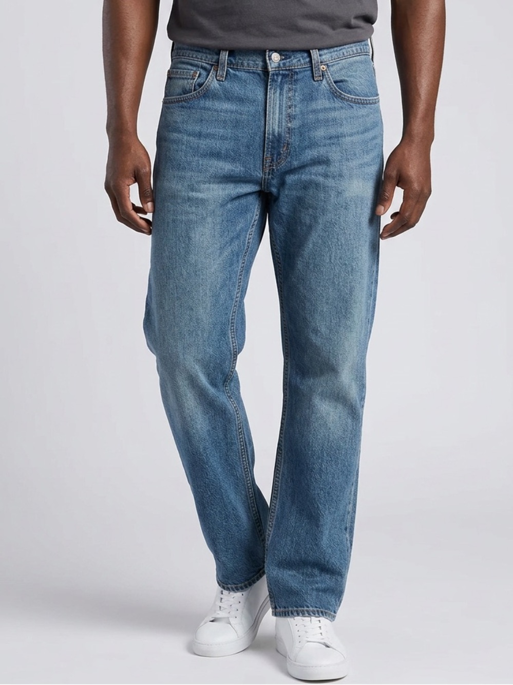 Levi's 559 Relaxed Straight Fit Jeans Men's 36x30 Medium Wash Blue Denim